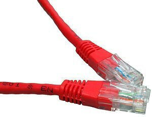 Logon SF/UTP Cat.5e (Gigabit) Καλώδιο Δικτύου Ethernet 3m Κόκκινο