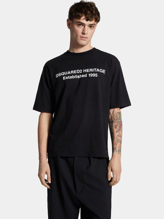 Dsquared2 T-shirt Μαυρο
