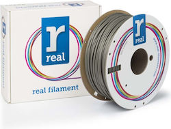 Real Filament Matte PLA 1.75mm Antique Silver 1kg