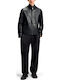 Lokis3 Leather Jacket Black