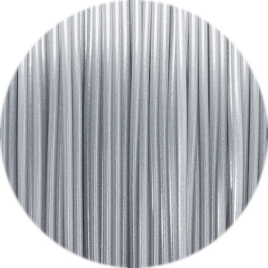 Fiberlogy Easy PETG 3D Printer Filament 1.75mm Silver 0.85kg 1pcs Refill