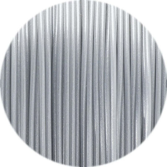 Fiberlogy Easy PETG 3D Printer Filament 1.75mm Silver 0.85kg 1pcs Refill