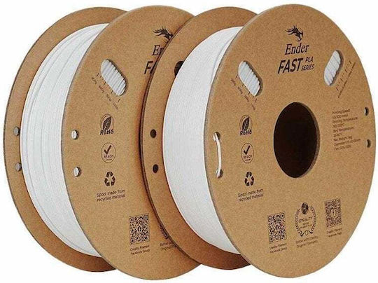 Creality3D PLA 3D Printer Filament 1.75mm 2kg 3301010396 1τμχ (Spool)