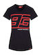 Women's T-Shirt Lady 93 Graphic Anthracite Grey 2033020 Marc Marquez