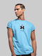 Dali Meeple T-Shirt Hellblau