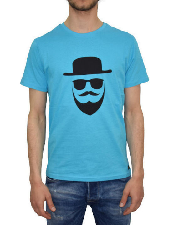 Battery 21231146 Herren Baumwoll Kurzarm T-Shirt Türkis Battery 21231146 Herren Baumwoll Kurzarm T-Shirt Türkis
