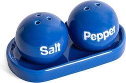Blue Ping Pong Salt Pepper Hf