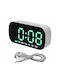 Tabletop Digital Clock LED Plastic With Green Alarm Clock DS-5507