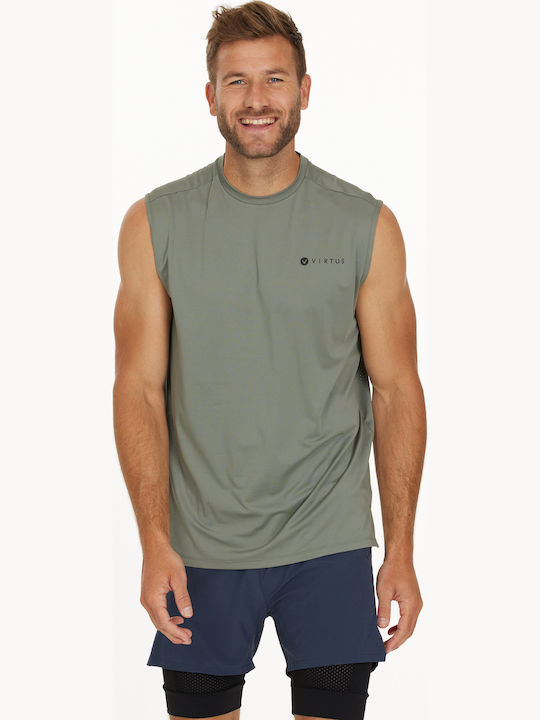 Virtus Μπλούζα Αμάνικη Easton M Meshtech Sleveless Tee 3158 Smoked Sage