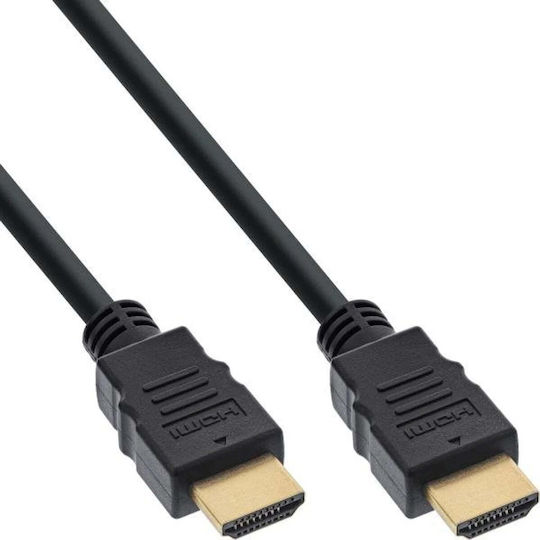 InLine High Speed Kabel HDMI-Stecker - HDMI-Stecker 7.5m Schwarz