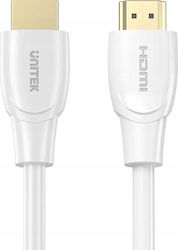Unitek C11090AWH01-7M HDMI 2.0 HDMI Male - HDMI Male 7m White