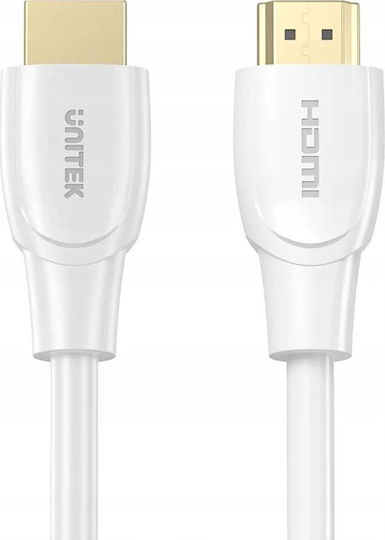 Unitek HDMI 2.0 Premium High Speed 4K 60Hz HDR Cable HDMI Male - HDMI Male 7m White