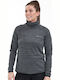 Endurance Bluza L S Littao Melange Tricotată 1001 Negră