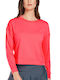 Lucky In Love Hype Women's Long Sleeve Coral Crush