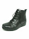 Aerostep Ghete Dama De Piele Anatomice Negru