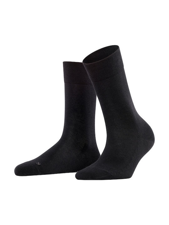 Damen Monochrome Socken Pamela Pam100 Schwarz 36-40