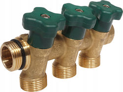 Herz Distributor T-less Drinking Water 3 Sections 2853003 Herz Distributor T-less Drinking Water 3 Sections 2853003
