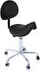 Quirumed Scaun Medical cu spătar Black 359-TPCRM-NE