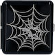Ταμπακιέρα Μεταλλική Spider Μαύρη