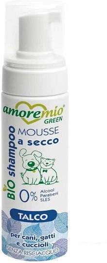Amoremio Σαμπουάν Αφρός Χωρίς Ξέπλυμα Άρωμα Ταλκ 200ml