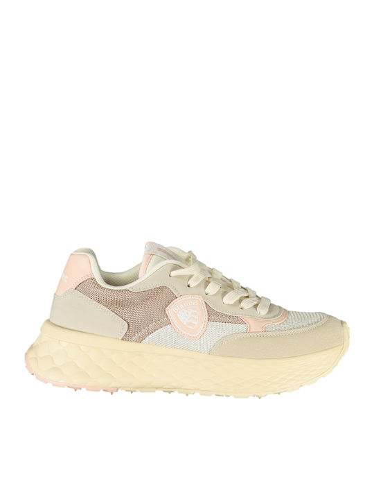 Blauer Sneakers Μπεζ