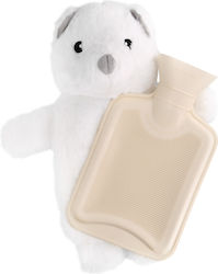 Zen Teddy Bear 750ml Plüsch Abnehmbarer Bezug Weiß