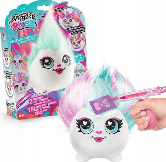 Project Plus Plush Hairstyle Maskottchen Set Handgehaltene Airbrush-Nebel