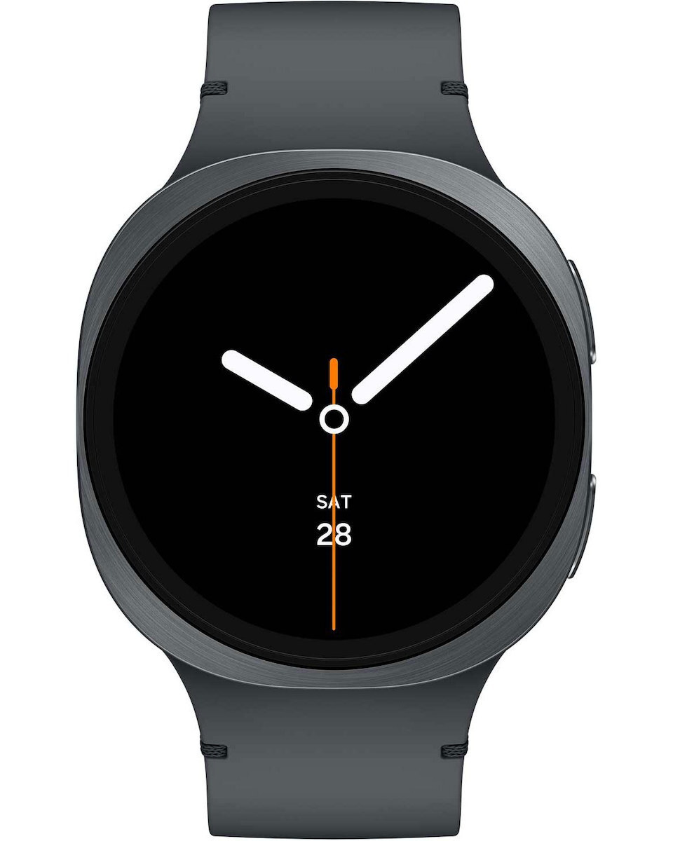 Samsung Galaxy Watch8 LTE Aluminium 40mm Αδιάβροχο με eSIM και Παλμογράφο (Dark Gray)