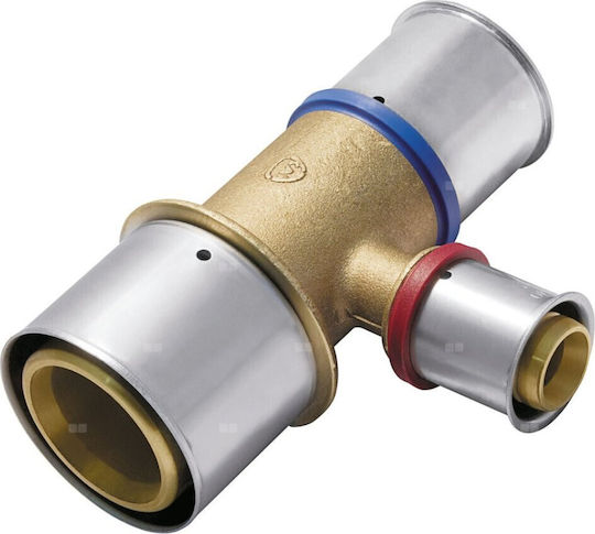 Three-Way Brass Reducer Press 63 20 63kan-therm