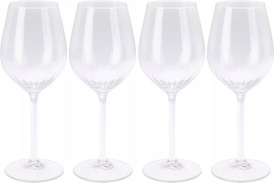 Luigi Bormioli Set Brillen aus Glas Kelch 380ml 4 Stück