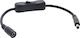 Inline Dc Cable Switch Dc St Bu 5.5x2.5mm Awg 18 Black 0.20m
