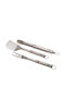 Joseph Joseph Set of 3 BBQ Tools with Carving Fork, Spatula, and Tongs