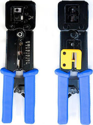Microconnect Πρέσα Ακροδεκτών Δικτύου RJ12, RJ11, RJ45 με Απογυμνωτή