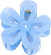 ecarla Haarclip mit Blume Blau