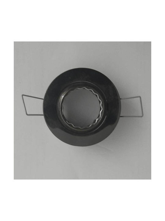 Eurospot Rechteckig Einbau Spot mit Fassung GU10 Gray 6.8x6.8cm. 1Stück