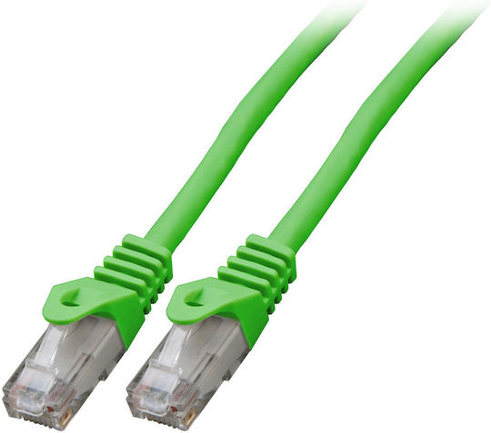 Patchcord RJ45 U/UTP Cat 6 LSZH CCA Verde 3m