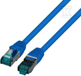 Patch Cord Securitynet S/FTP Cat.6a Blue 2m LSZH PC-6ASFTPLSZH-BU2