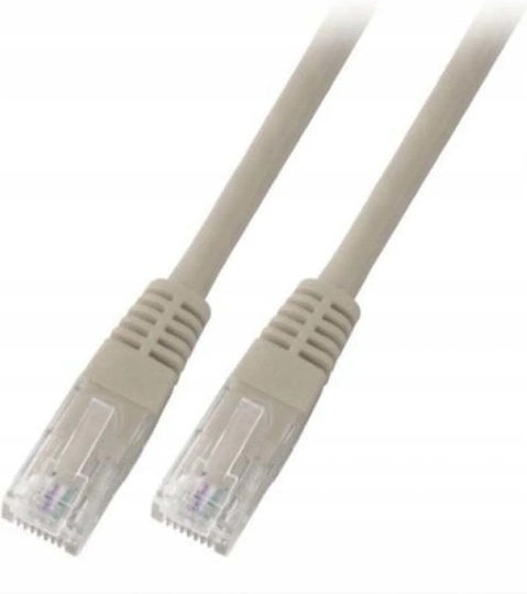 Patchcord Rj45 U Utp Cat 5e Pvc Cca Gray 1m