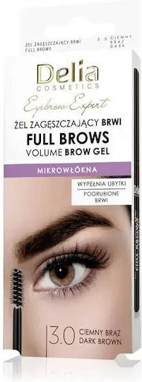 Delia Cosmetics Gel για Φρύδια 3.0 Brown 7ml