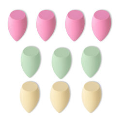 ecarla Σετ με Σφουγγαράκια για Foundation 10τμχ