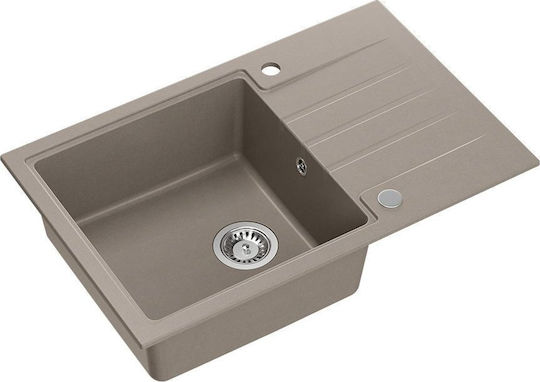 Steiner Drop-In Chiuvetă din Granit Sintetic L78xW50cm Maro