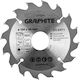 Graphite Carbidului Disc de tăiere cu 16 Dinti 130mm