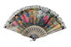 Summertiempo 62435 Damen-Fächer aus Spitze mit Blumenmuster 23cm