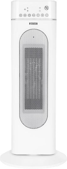 N'Oveen Ceramic Fan Heater Room Floor White 2000W
