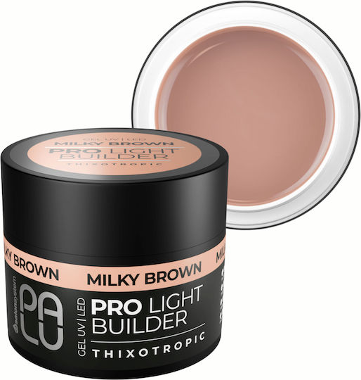 Palu Pro Light Builder Gel Νυχιών Καφέ 45gr