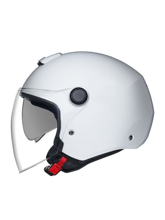 Nexx Y.10 Plain White Cască Moto Jet DOT / ECE ...