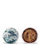 Zaxaropolis Crispy in Form von Rund mit Geschmack von Schokolade Marineblau 800gr