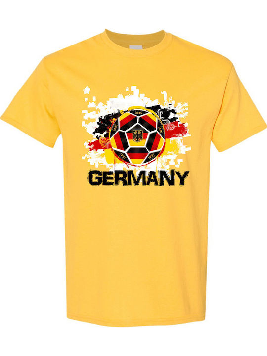 Gildan Kinder-T-Shirt Gelb