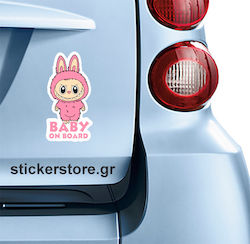 Αυτοκόλλητο Baby On Board Labubu No 227 Κωδ 51721