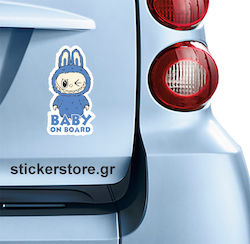 Αυτοκόλλητο Baby On Board Labubu No 228 Κωδ 51723